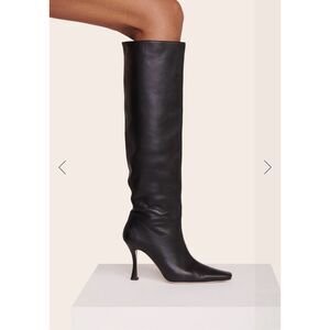 STAUD Black Heeled Boots